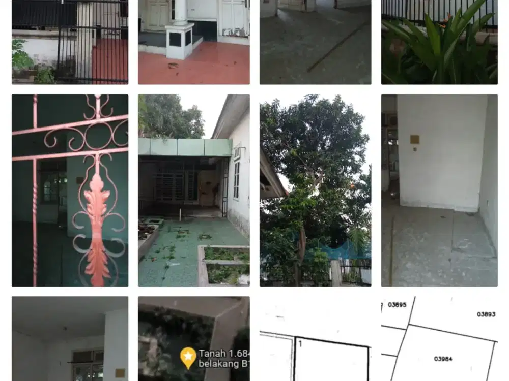 Di jual Rumah dan tanah Banjar Wijaya Ada 3 bidang