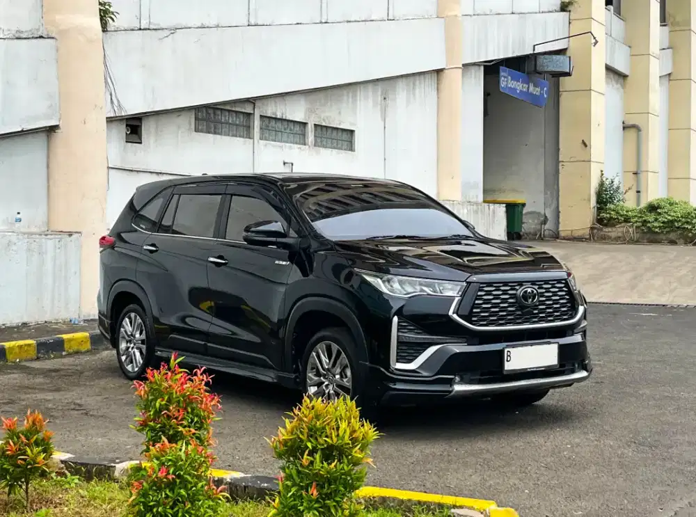 Zenix Q hybrid 2023 modellista hv tss toyota innova hitam bs TT