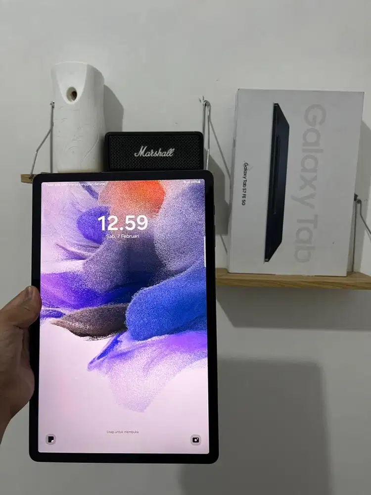 Tab Samsung Galaxy S7 FE 5G Ex resmi sein 6/128 gb Fullset