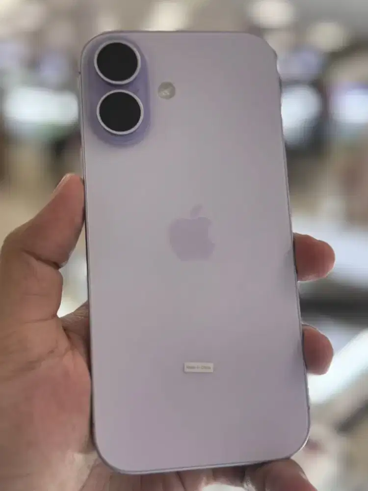 iPhone 17 256gb Resmi Lavender Fullset Mulus. Hb 100%. Cc 106.