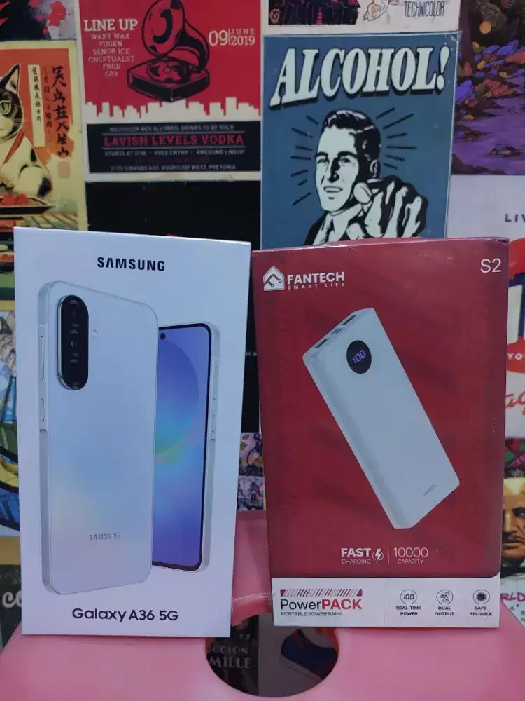 Samsung A36 White 8/256 BNIB Bonus powerbank 10.000 mah