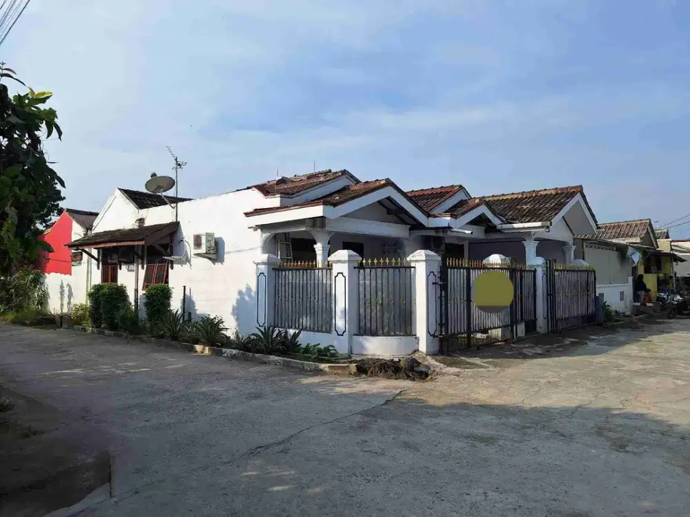Dijual Cepat Rumah Hoek di Komplek Inkopad Tajur Halang, Bogor