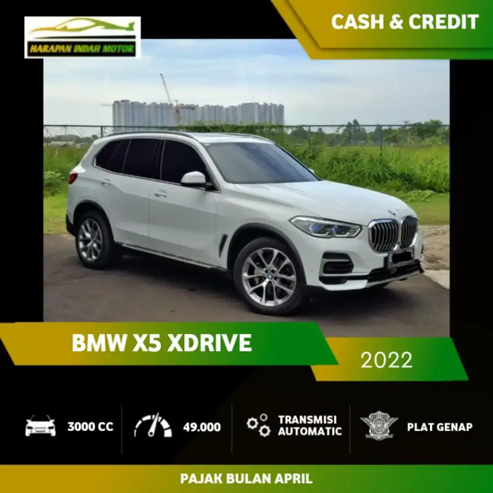 BMW X5 xDrive40i XLine X-Line 2022 Low KM 30RB Miles