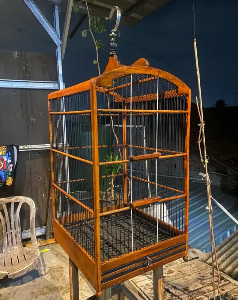 KANDANG KOTAK NO.2 FULL JATI DAN FULL PIBER