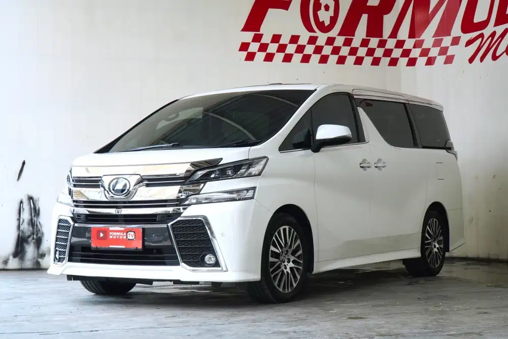 Toyota Vellfire 2017 Bensin