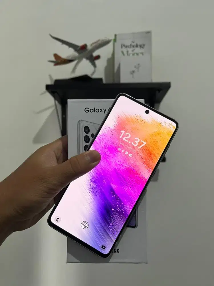 Samsung Galaxy A73 5G Ex resmi 8/256 gb Fullset No minus