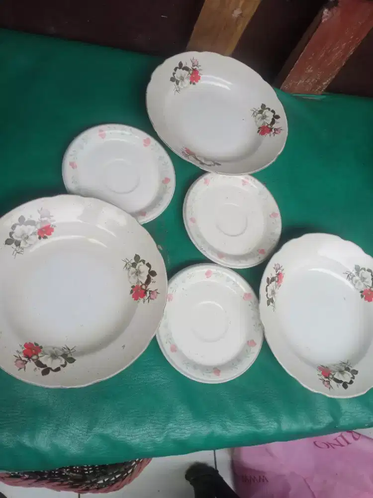 Jual piring lawas jadul