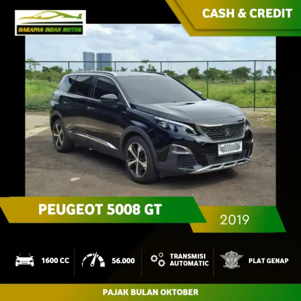 Peugeot 5008 GT Line 2019 Low KM 56RB