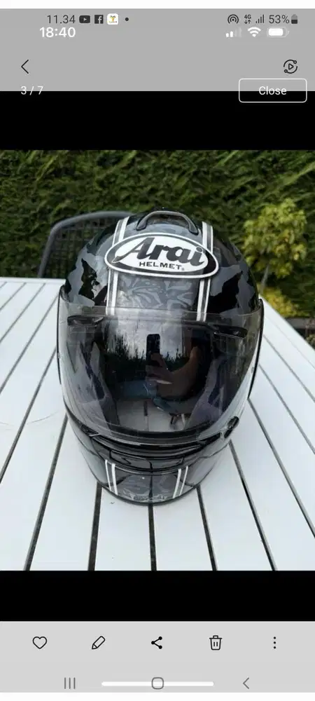 Arai Chaser Black rare