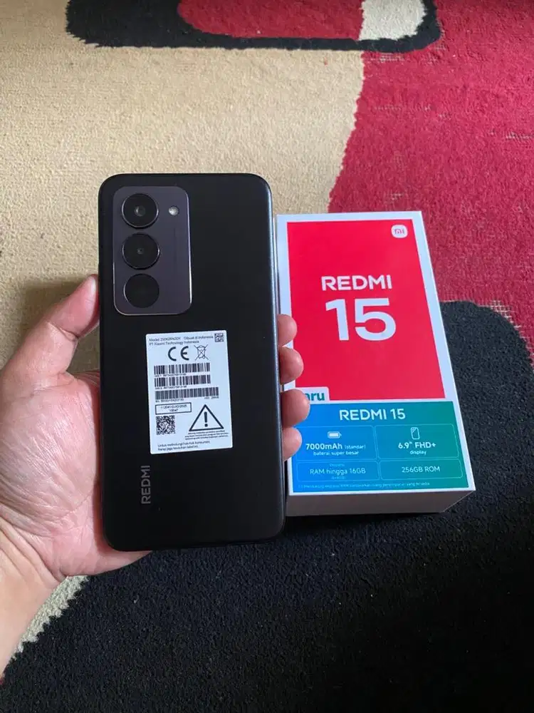 BISMILLAH REDMI 15 RAM 8/256 FULSET MULUS