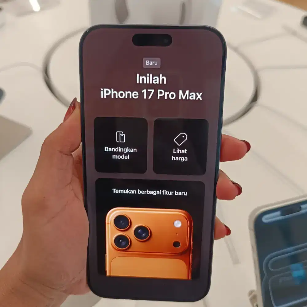 KREDIT IPHONE 17 PROMAX 256GB DEEP BLUE, CICILAN MODAL KTP