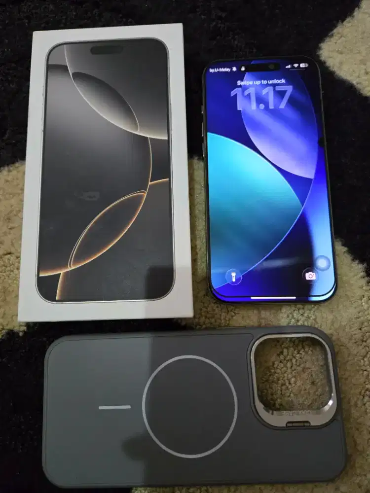 Iphone 16 promax 256gb natural all operator 5G fullset resmi IBOX PA/A