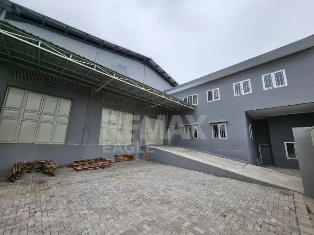 DISEWAKAN GUDANG SIAP PAKAI LOADING DOCK DIROMOKALISARI SURABAYA BARAT