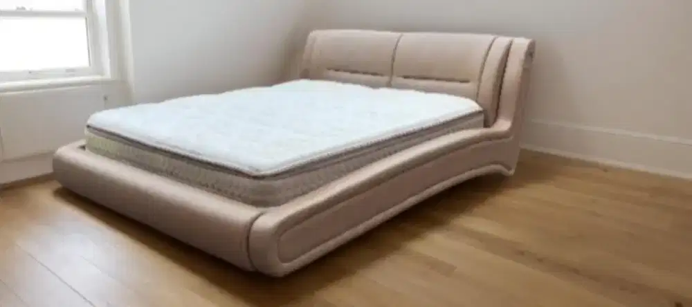 Wts, Springbed Guhdo Crown dobel latex bedframe Cellini uk 180