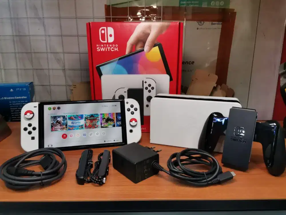 Nintendo Switch OLED White 512GB Fullgame
Mesin 2024