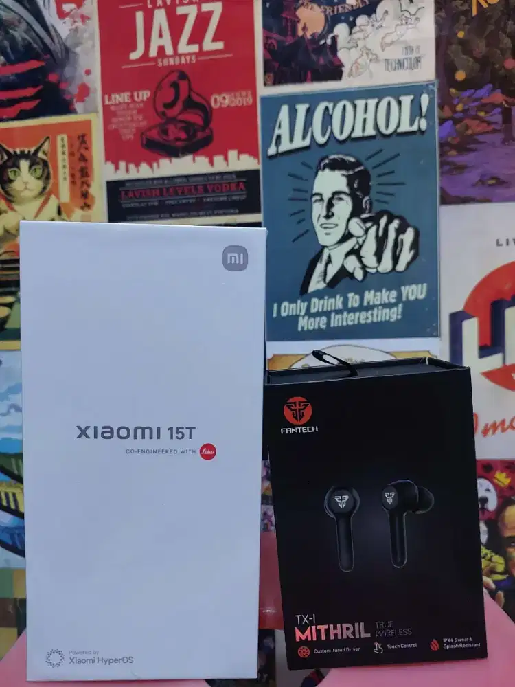 Xiaomi 15T BNIB SEGEL Grey 12/512 bonus tws