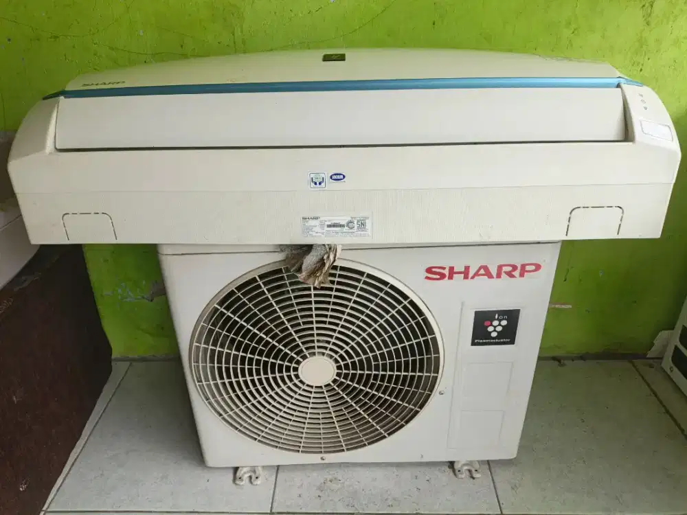 Sharp Plasmacluster 1/2 PK,termasuk pasang