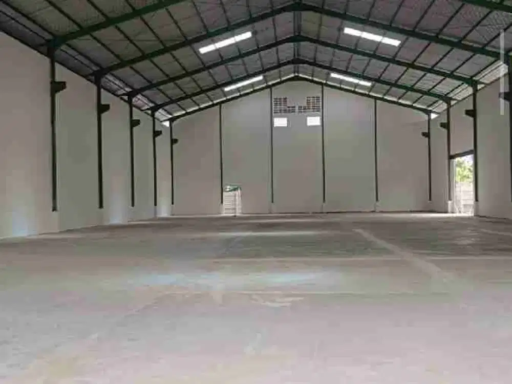 Disewakan Gudang mandiri dan bangunan baru area Bayur sepatan, tangerang