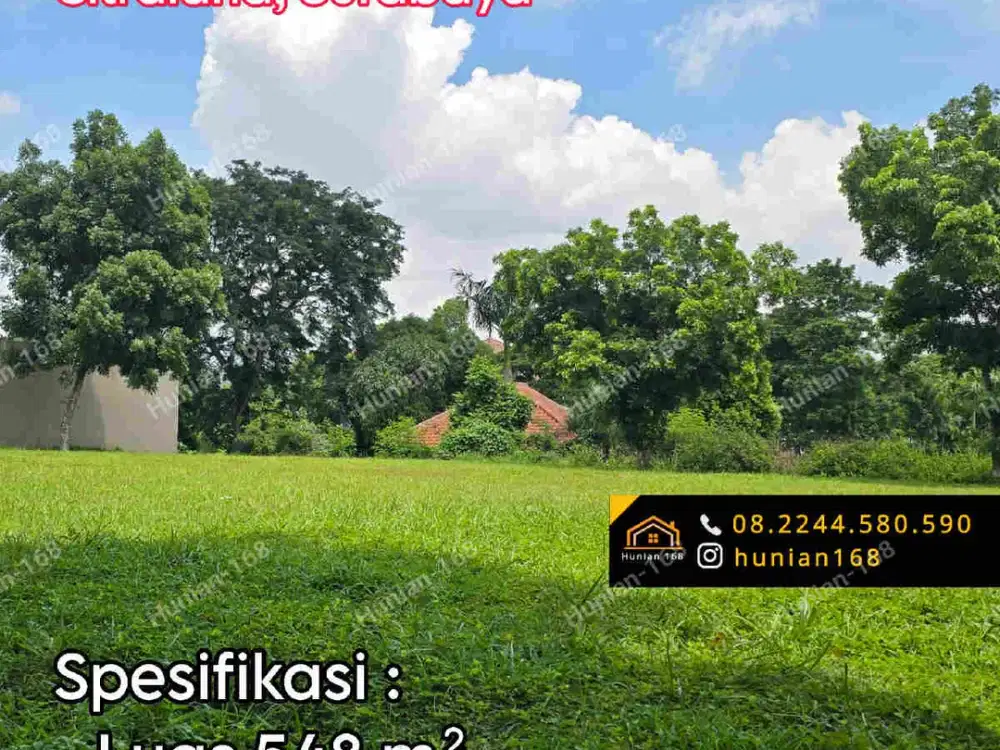 Tanah Kavling Rumah Perumahan Teluk Selat Golf Bukit International BGI Citraland Surabaya Barat