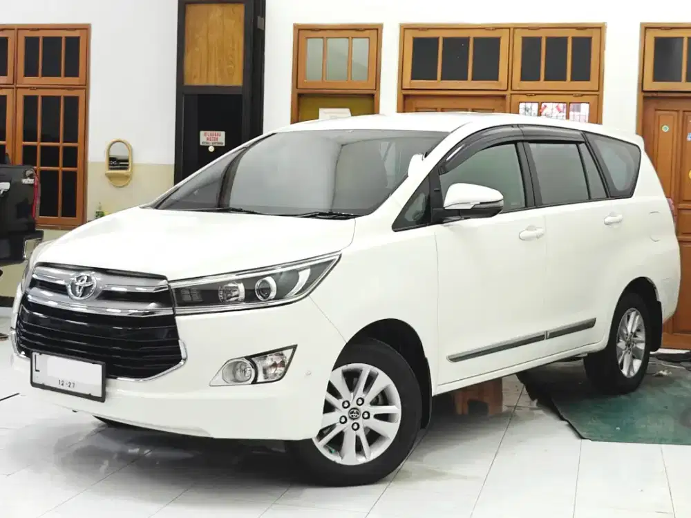 Credit Innova Reborn 2018 Pmk V Diesel Luxury Automatic Putih AT 2017