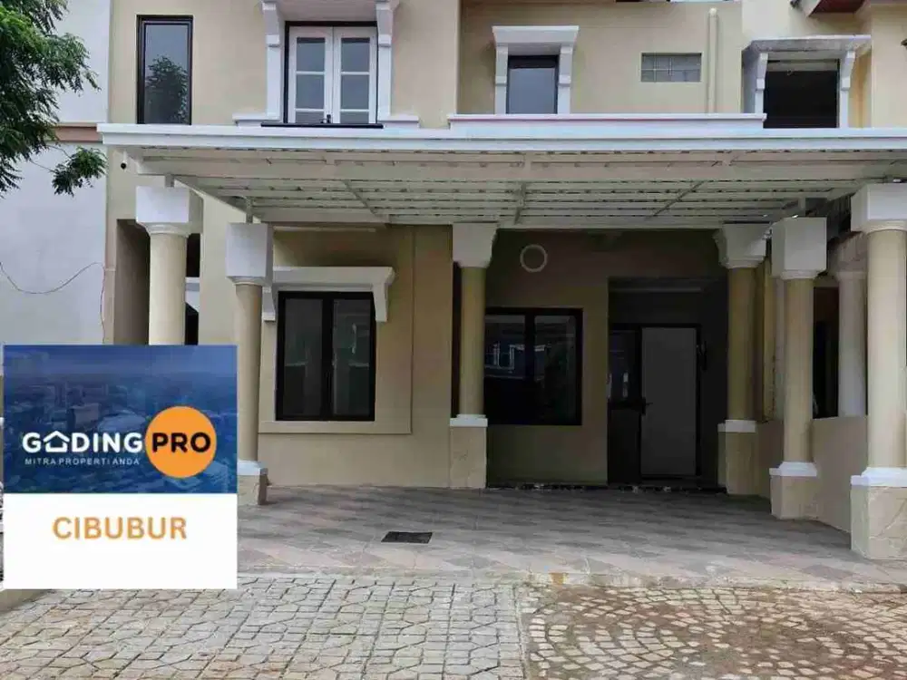 Dijual rumah kota Wisata cibubur like new