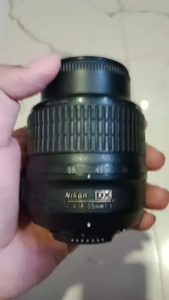 Lensa Kit Nikkor AFS 18-55mm DX VR Minus