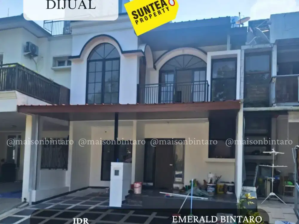 SIAP HUNI & PILIHAN FAVORIT! Rumah 2 Lantai di Emerald Bintaro — Lingkungan Tenang (SP 0133)