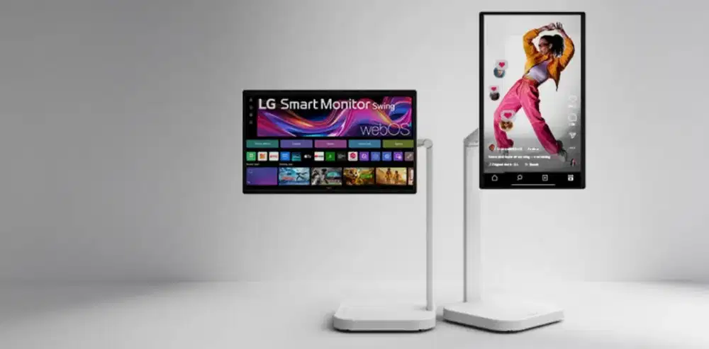 SMART MONITOR SWING 32U889SA 32INCH 
BARU SEGEL GARANSI RESMI LG