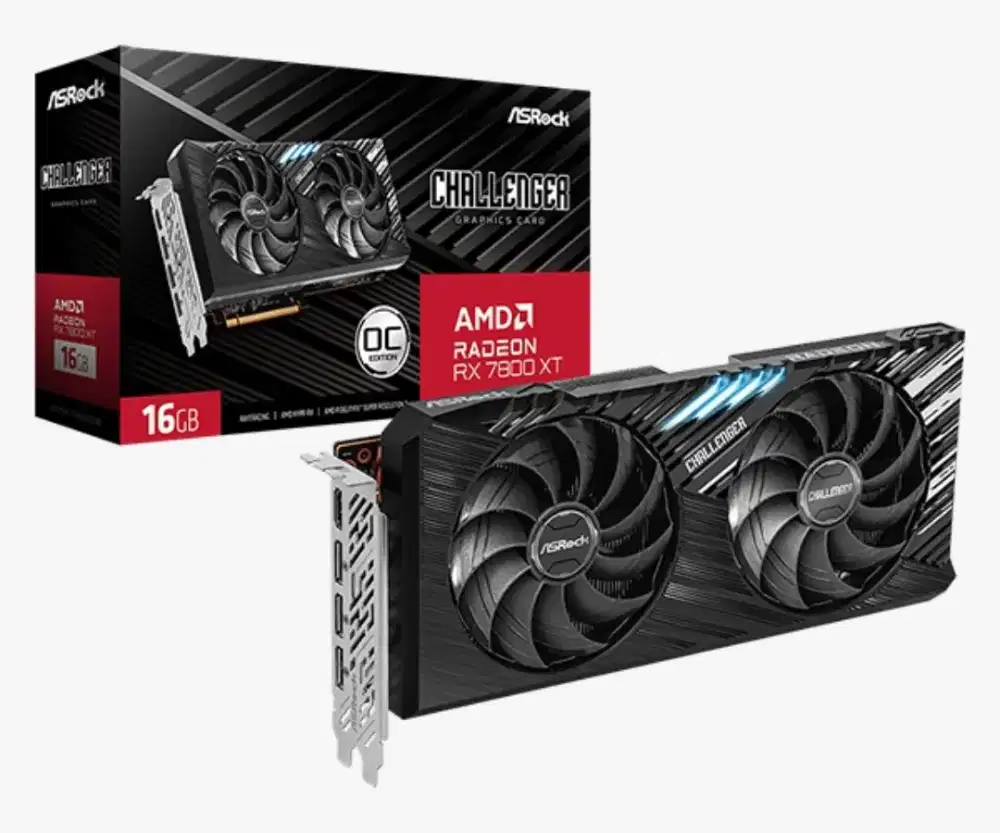 Vga Asrock AMD Radeon RX 7800 XT Challenger 16GB - RX7800XT
