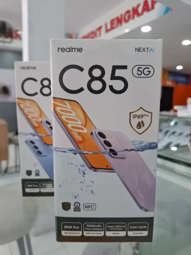 Realme C85 5G 8/256GB PALING MURAH NEW GARANSI RESMI
