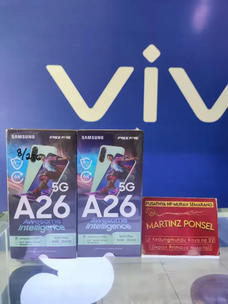 SAMSUNG A26 5G 8/256 GB NEW GARANSI RESMI