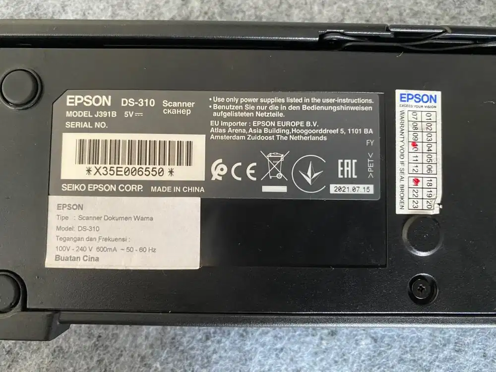 Scanner Epson DS-310