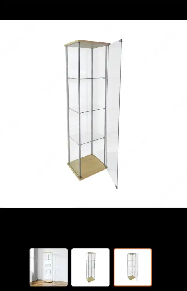 Promo murah rak penyimpanan kaca