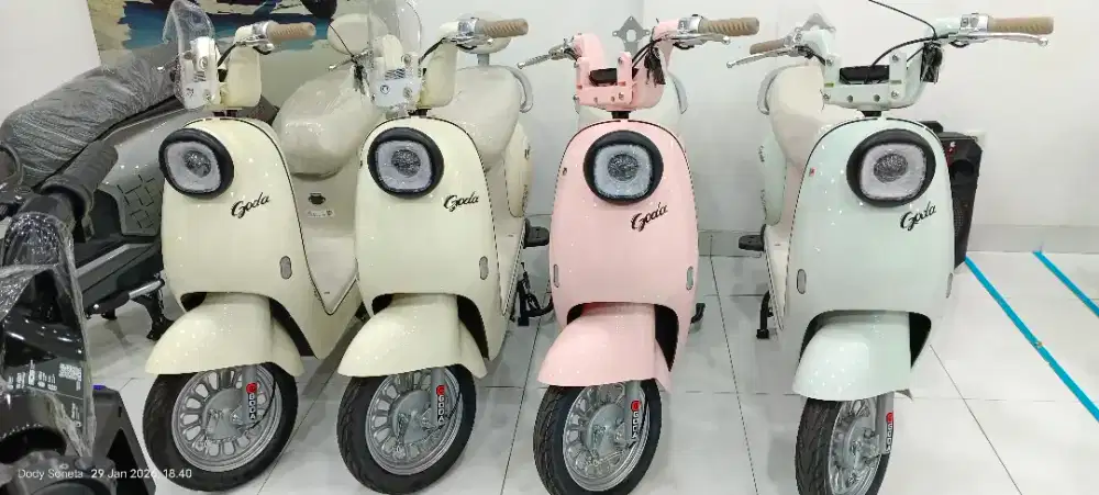 Goda sepeda listrik Safer Smart EV