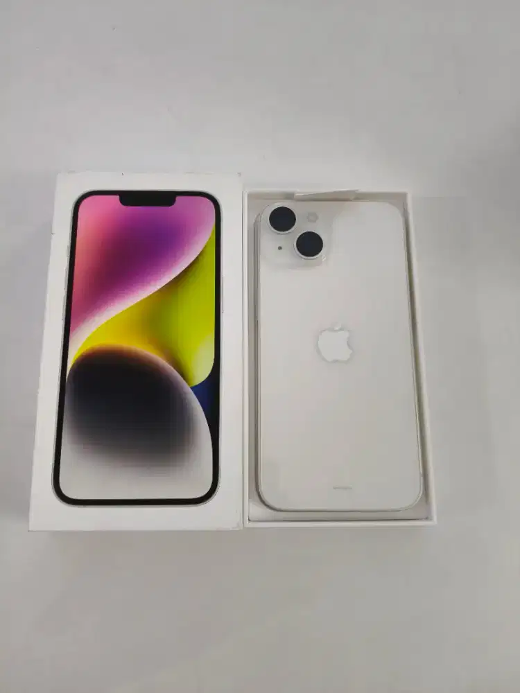 iPhone 14 Starlight (putih)