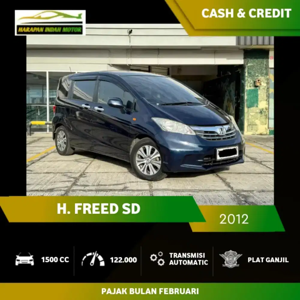 Honda Freed 1.5 S SD 2012 KM 122RB