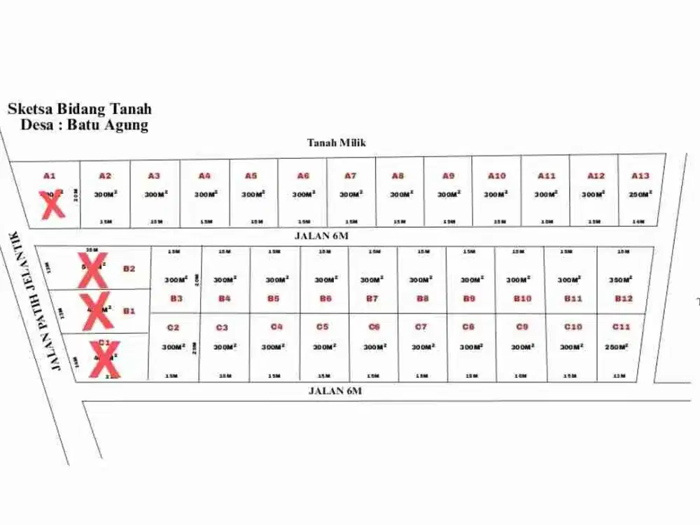 tanah kavling murah di kota negara