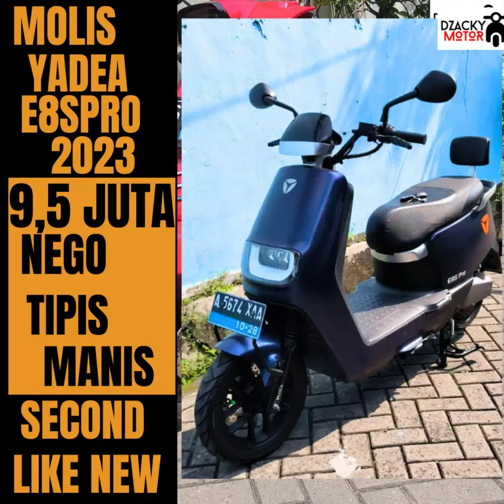 YADEA E8SPRO MOLIS 2023 SECOND LIKE NEW