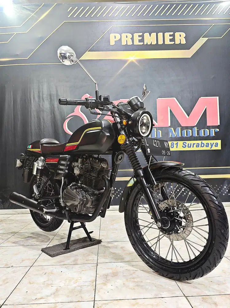 Benelli 152cc retro keren harga ekonomis 2021.Anugerah motor rungkut