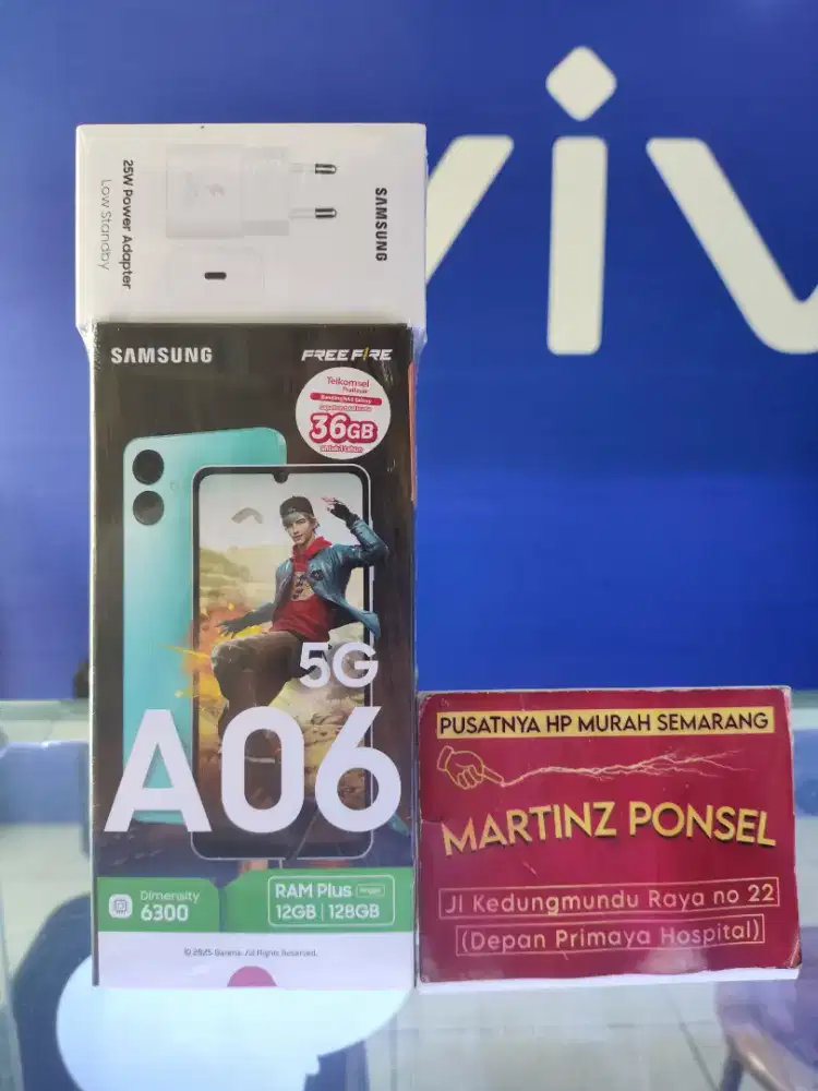 SAMSUNG A06 5G 6/128 GB NEW GARANSI RESMI
