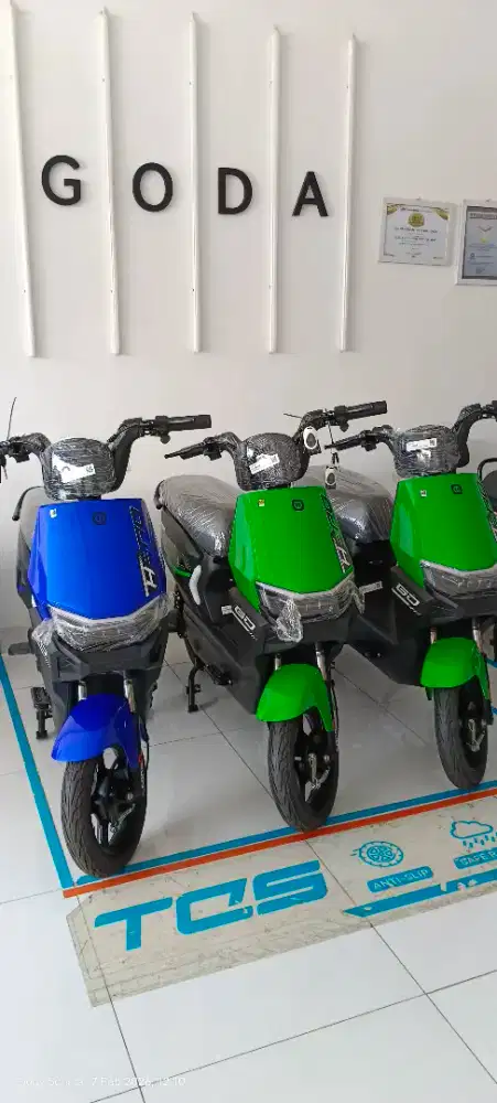 Goda sepeda listrik Safer Smart EV