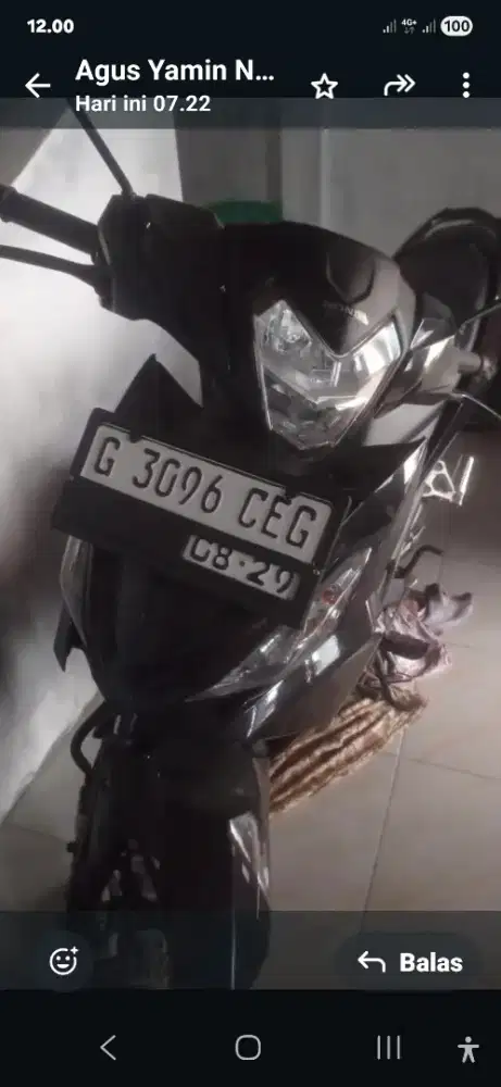 Numpang jual Supra X GTR 150cc