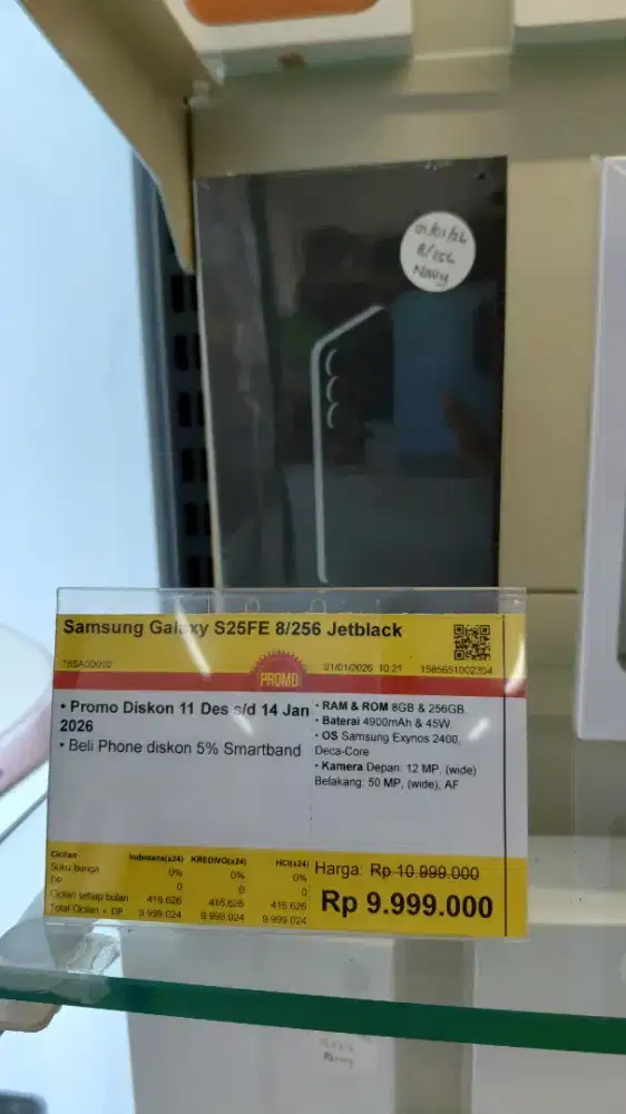 SAMSUNG S25 FE GARANSI RESMI SEIN