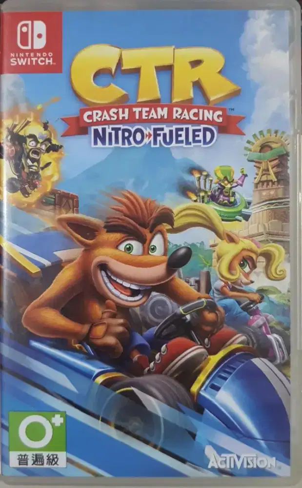 NINTENDO SWITCH CTR CRASH TEAM NITRO FUELED