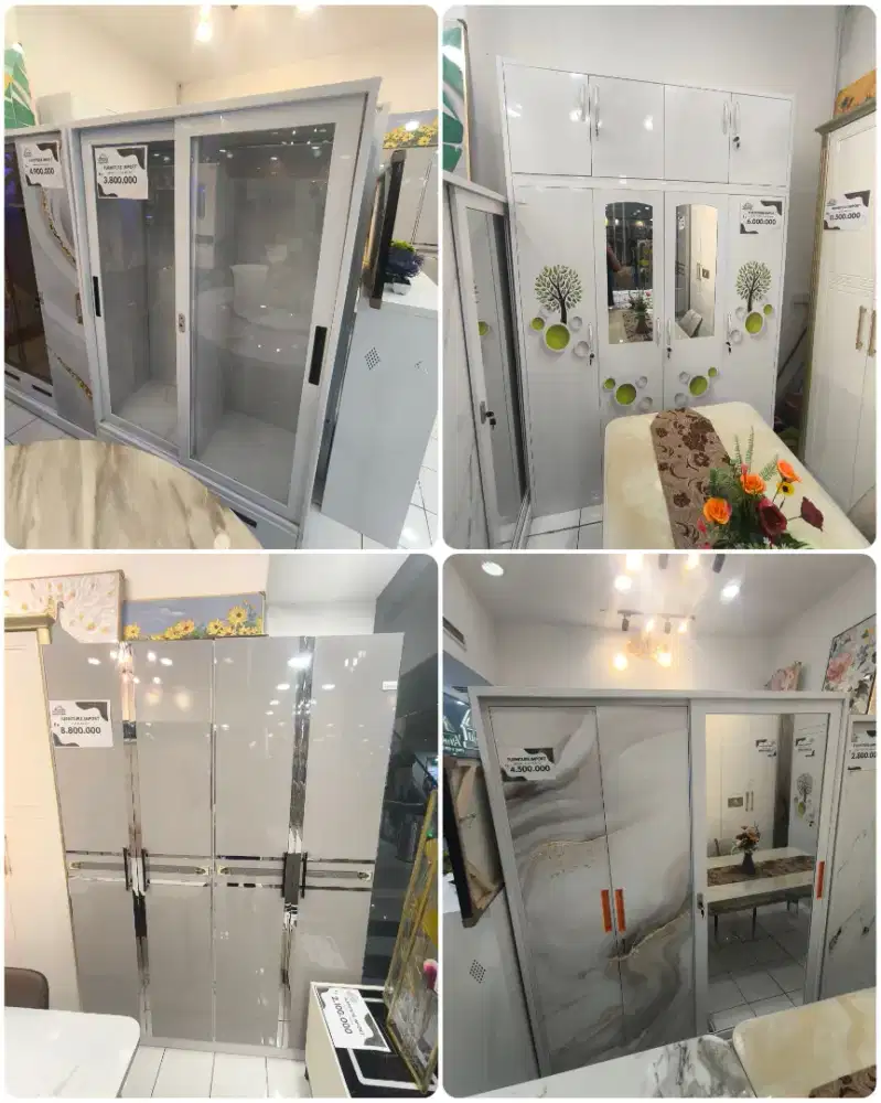 PROMO CREDIT LEMARI PAKAIAN BUNGA 0% NO DP