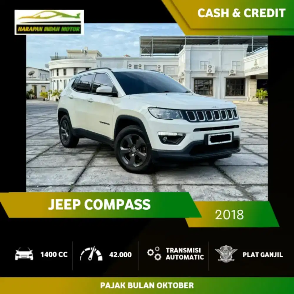 Jeep Compass 1.4 Longitude 2018 Low KM 42RB Antik