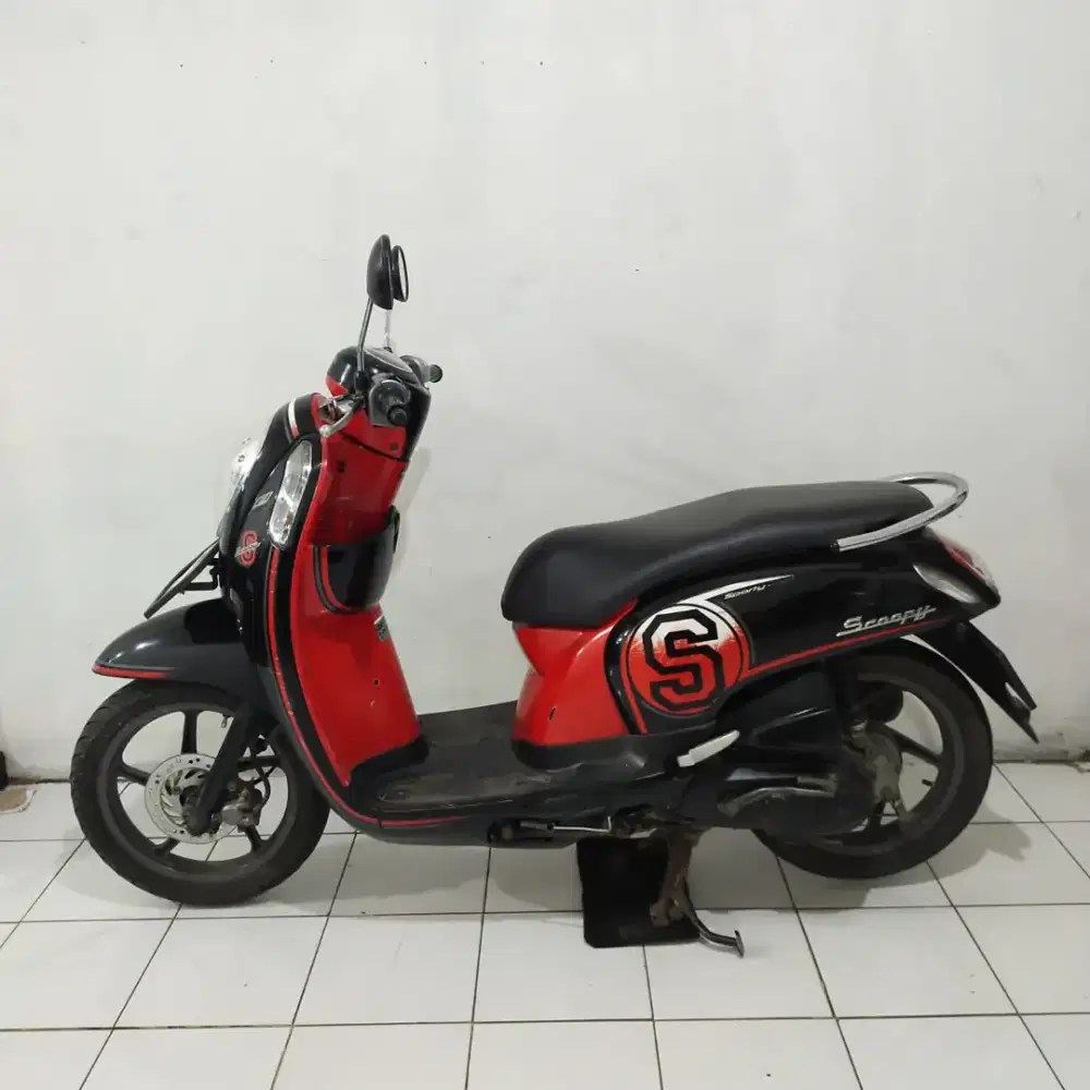 Honda Scoopy Fi 2014 Mesin Cakep Bagus Lengkap