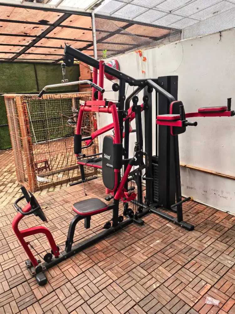 Alat Olahraga Fitnes Home Gym Totalfit Mulus Seperti Baru di Condet