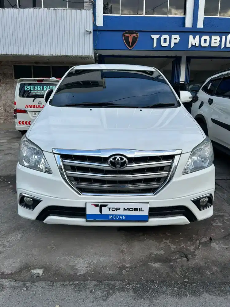 Odo 80ribuan‼️ Toyota Innova V Bensin Matic 2014