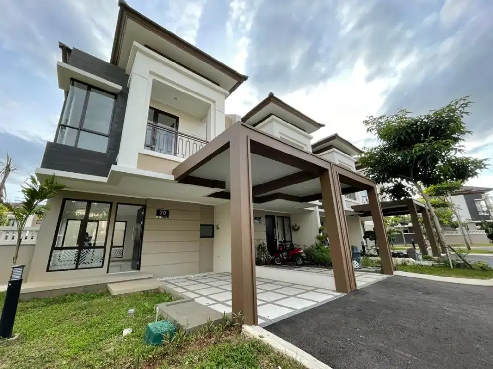 Rumah 2 Lantai Hook di Podomoro Park Buah Batu